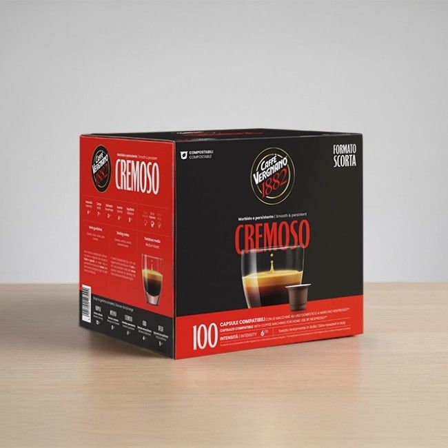 100 Capsule Compatibili Nespresso Cremoso
