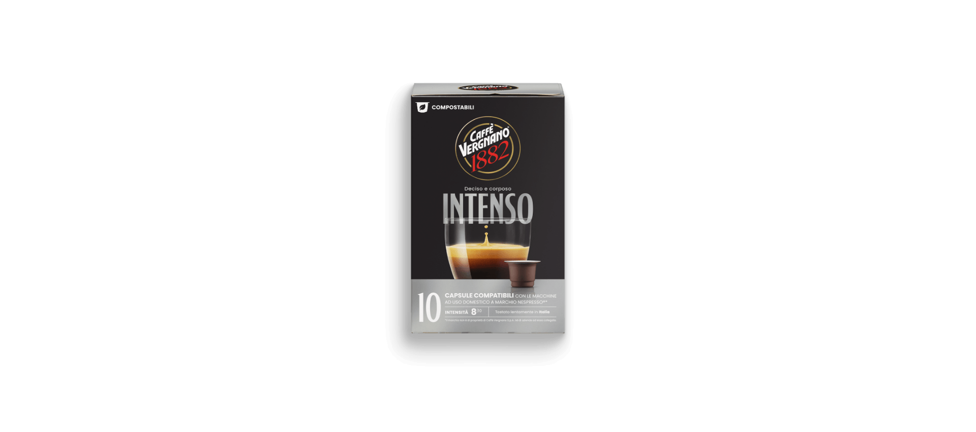 10 Capsule Compatibili Nespresso Intenso