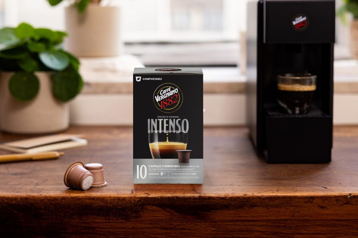 10 Capsule Compatibili Nespresso Intenso