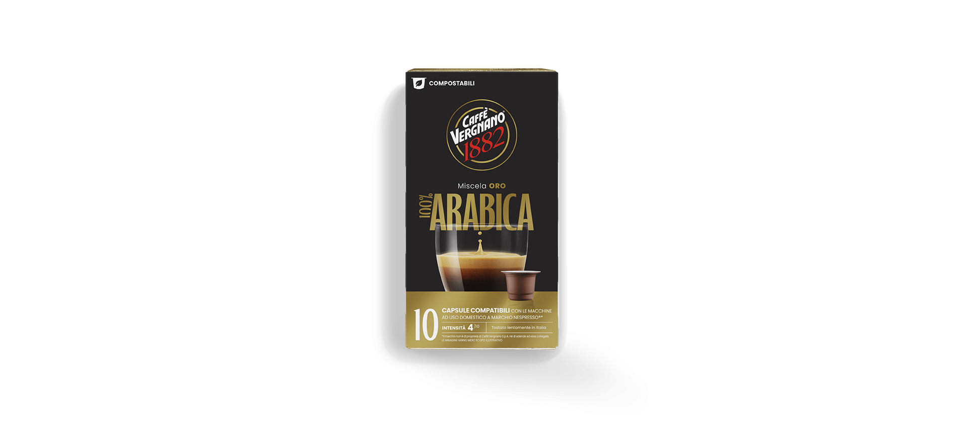Pack 10 Èspresso1882 Oro