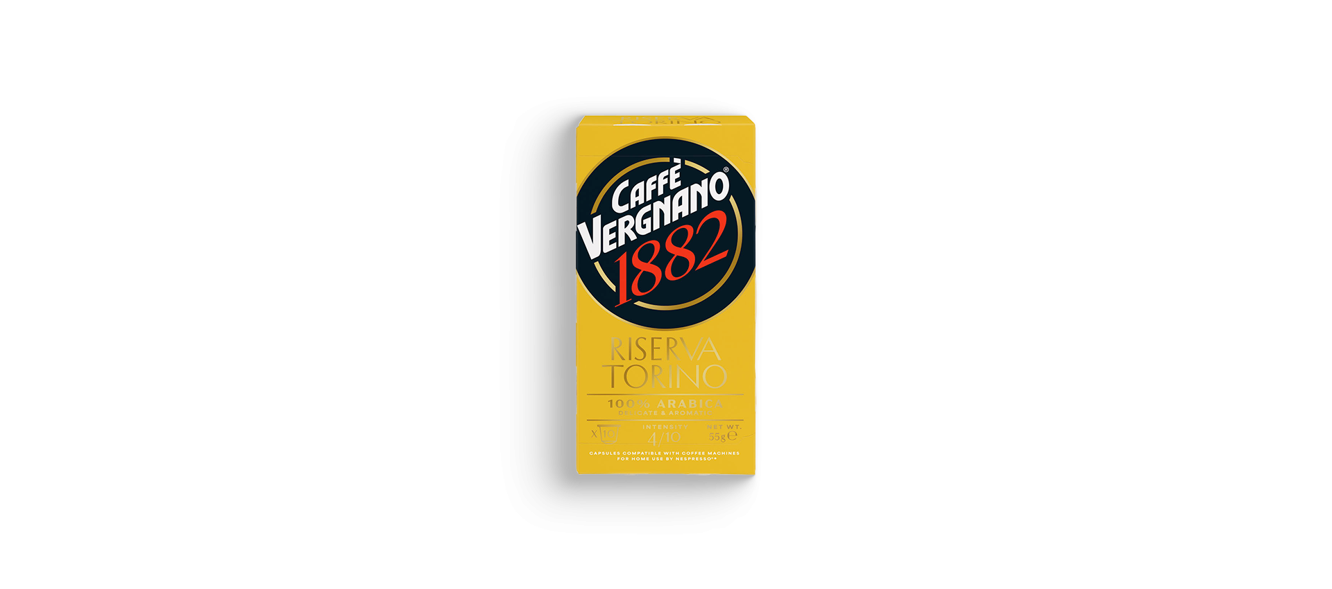 100% Arabica Riserva Torino in alluminio