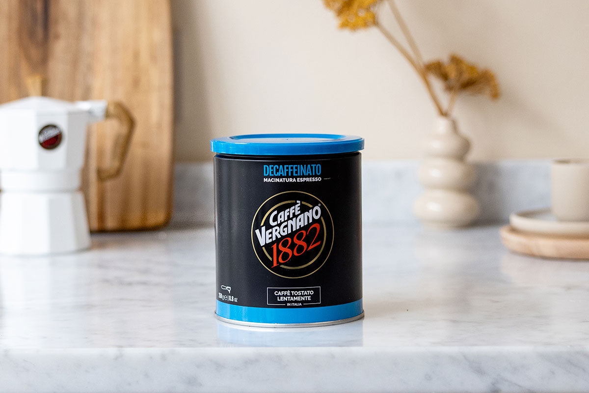 Caffè Macinato Moka Decaffeinato Lattina 250g